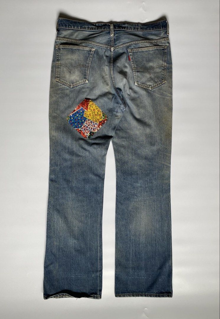 Vintage 80s Levi’s 517 Bootcut (Category: Jeans) located in Bago City. Submitted by johnpaul_gidlayan (Listing ID 1447996607, Image 2). Description: Vintage 80s Levi’s Bootcut Talon Zipper Item Details Size: 36-37 Lenght: 46.5 Leg Opening: 10 Rise: 13 Condition: Good condition (needwash) Color Rate: 8.7/10 Flaws: Sign of usage check details (Item color vary due to lighting) — Price: 3350+sf.