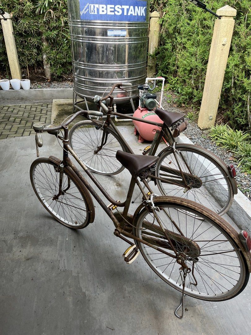 Vintage Italian Bicycles (Category: Bicycles) located in Cavite. Submitted by Raffy98 (Listing ID 1447931424, Image 3). Description: Up for sale as a complete matching bundle is an incredibly rare pair of vintage Umberto Dei bicycles. Founded in Milan in 1896, Umberto Dei is legendary for producing some of the finest, most elegant luxury city and touring bicycles in Italian history. This set includes one classic men’s diamond-frame model and one 