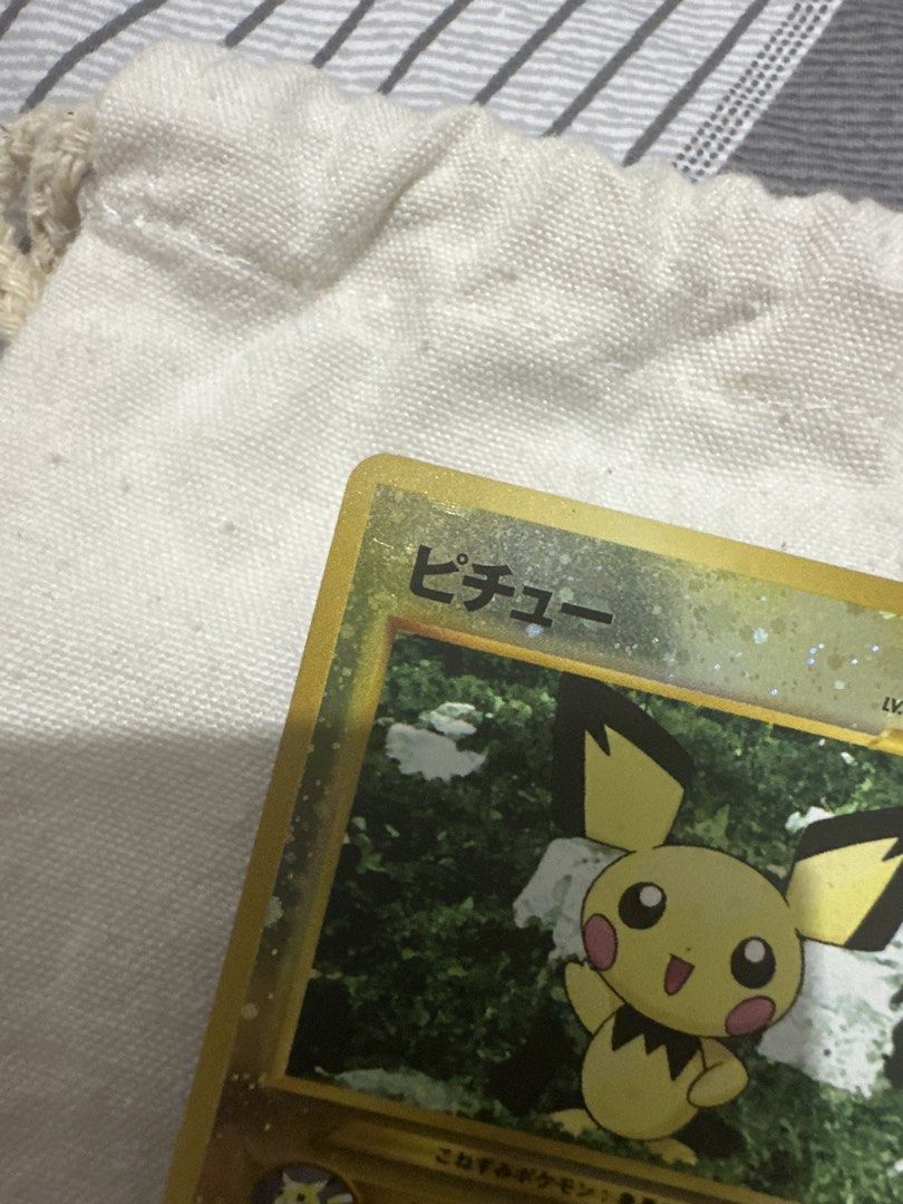 Vintage Pokemon Card Pichu No072 日版舊背 比超 （分類：原色卡片）位於 Hong Kong。 由 cyrus_0312 提交（商品編號 1448052984，圖片 2）。簡介： 默認非美品wts可睇片。