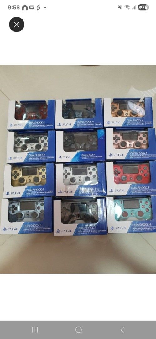 PS4 Controller / PC Controller (Third-Party OEM) (Category: Controllers) located in Singapore. Submitted by gamedealer (Listing ID 1447890748, Image 1). Description: ⚠️ This is NOT an original Sony DualShock 4 controller. This is a third-party OEM controller compatible with PS4, PS4 Slim, PS4 Pro and PC..