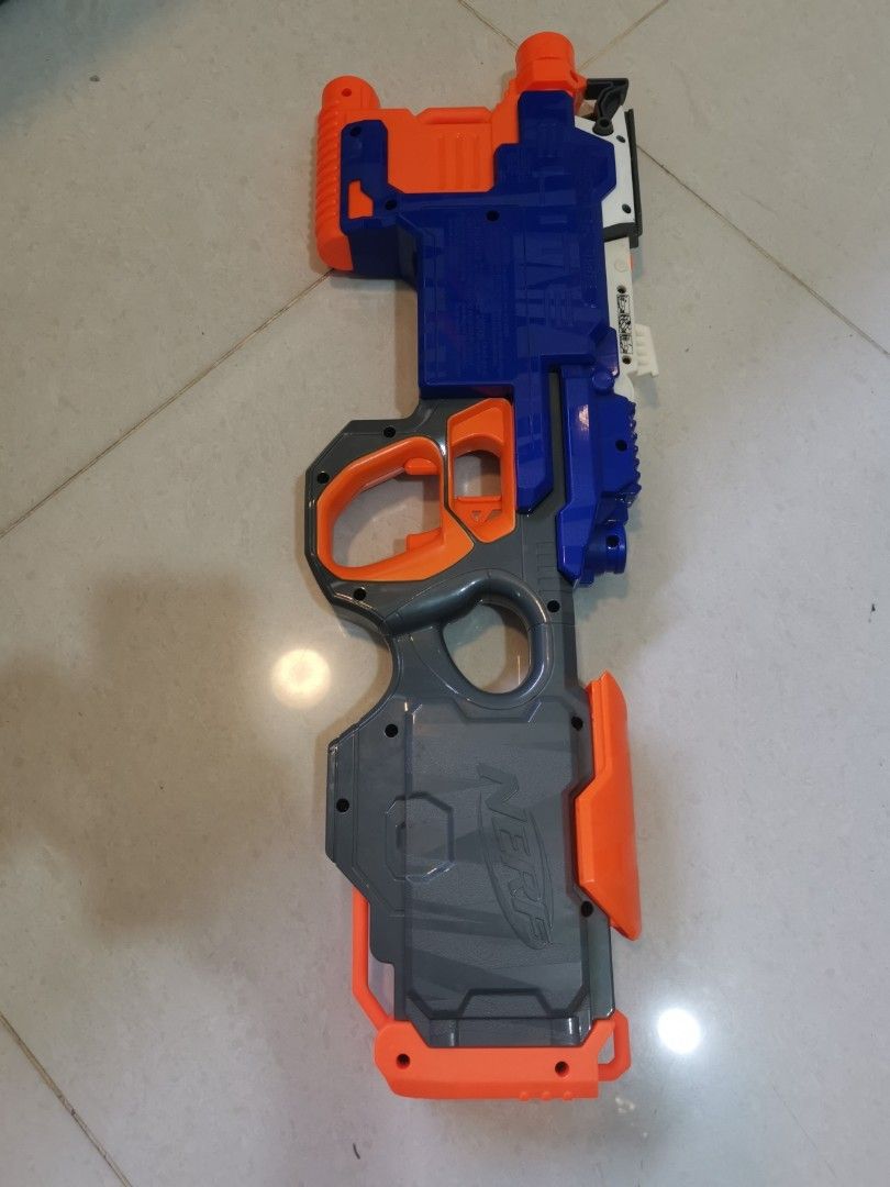 WORKER upgrade kit plus Nerf Hyperfire (Category: Action & Battle Toys) located in Singapore. Submitted by vincesoo (Listing ID 1341034813, Image 6). Description: Brand new set used to sell for $80 now letting go for $30 Non working Hyperfire only $10 with upgrade kit purchase Self collect at postal code 330009.