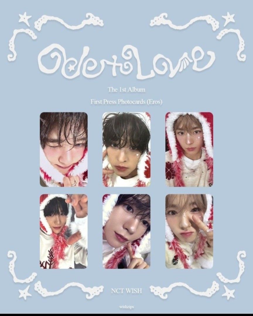 WTT/WTS NCT WISH ODE TO LOVE PACKAGE EROS VER TT PC, Toys