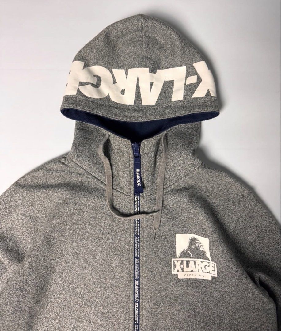 X - Large Slanted OG Full zip Hoodie (Category: Hoodies) located in San Narciso. Submitted by gotgood.garments (Listing ID 1447981640, Image 3). Description: Medium on tag🏷️ Fit to Large Width:21 Length:27.