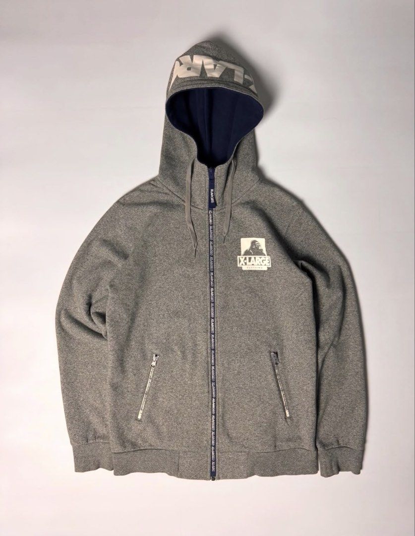 X - Large Slanted OG Full zip Hoodie (Category: Hoodies) located in San Narciso. Submitted by gotgood.garments (Listing ID 1447981640, Image 1). Description: Medium on tag🏷️ Fit to Large Width:21 Length:27.