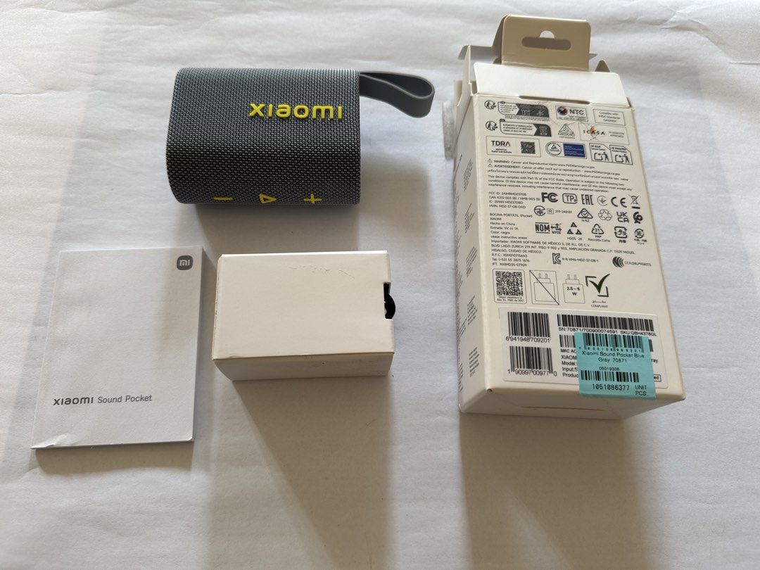 Xiaomi Sound Pocket Bluetooth Speaker (Category: Soundbars, Speakers & Amplifiers) located in Bulacan. Submitted by mjbny (Listing ID 1448076963, Image 2). Description: Brand new, comes with original packaging. Only opened to check item. Was gifted but I already have a JBL speaker..