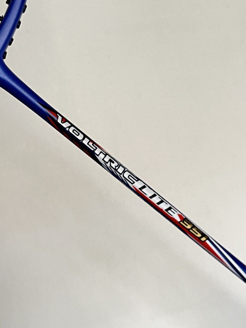 Yonex Voltric Lite 35i Badminton Racket (Unstrung) (Category: Racket and Ball Sports) located in Davao. Submitted by bagyongchloie (Listing ID 1447925035, Image 2). Description: Selling my Yonex Voltric Lite 35i Badminton Racket! Unstrung With overgrip Bought last March 2025 No dents/scratches Max string tension 30lbs High flex shaft Head-heavy balance 5U/G5 With free racket bag RFS: Extra racket Location: Davao City Delivery (+sf).