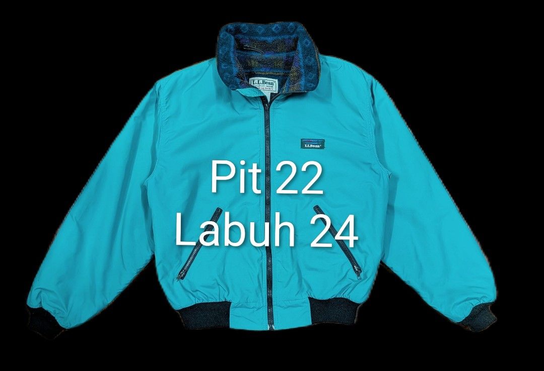 90s LL Bean Aztec Warm Up Jacket (Category: Coats, Jackets and Outerwear) located in Kuala Lumpur. Submitted by ivyboy (Listing ID 1448264012, Image 3). Description: made In UsA condition 8/10 2 Pin Hole RM50 Siap pos semenanjung bukan jualan untung beli Porsche.