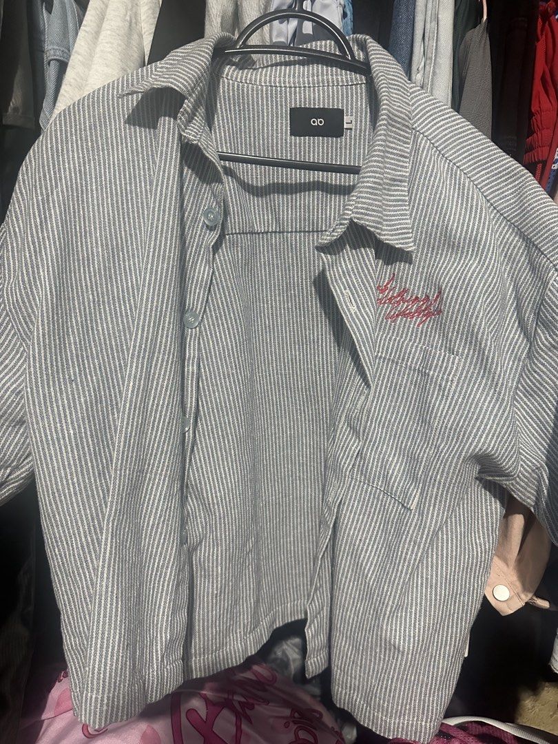 Ab clothing boxy crop polo (Category: Formal Shirts) located in Marikina City. Submitted by jcs29 (Listing ID 1448250082, Image 1). Description: For sale Ab clothing boxy crop polo nostalgia in vintage II Sz large (length-23.5, width-24.5, sleeves-8.5) 9/10 cond used once only Selling for 700 FIRM (orig srp 1450) Marikina loc.