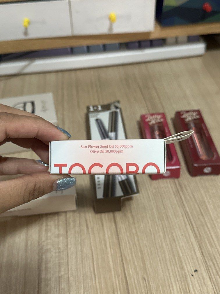 ABSIDY / COLOURETTE / TOCOBO / WAKE ME Make up (Category: Makeup) located in Manila. Submitted by maryellis__ (Listing ID 1448081647, Image 3). Description: Take all Price - 1,200 (save 350) All brand new/never used/sealed!! Just decluttering make up I got but never use 💓 ABSIDY Lash Lock Curler 40’ - ❗️SOLD❗️ Brow Gel - 300 (395 online) TOCOBO Glass Tinted Lip Balm (Better Pink color) expired 2026 May - 150 (499 online) WAKE ME 1+1 Hard Brow Pe