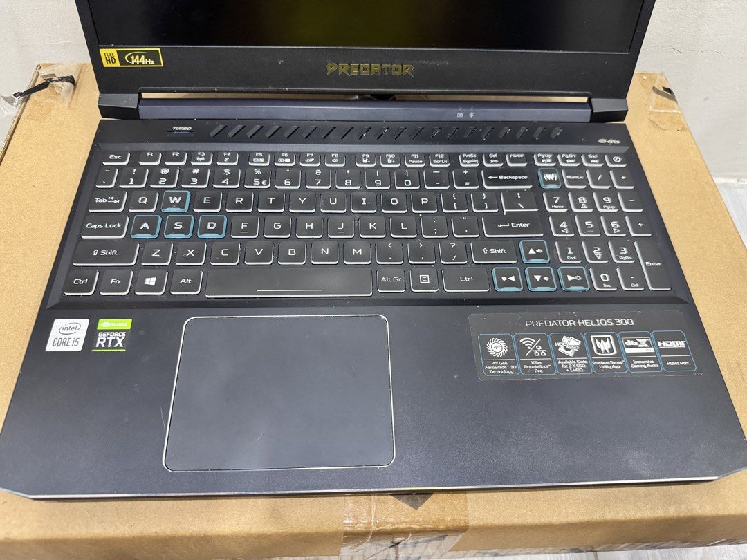 Acer Predator Helius 300 (Category: Laptops & Notebooks) located in General Trias. Submitted by syracus2020 (Listing ID 1448174043, Image 2). Description: Inclusion: Laptop and charger Model No: N20C3 System Model: PH315-53 Specs: 15.6” full HD OS: Windows 11 Intel Core i5-10300H 8GB RAM 256GB SSD + 1TB HDD NVIDIA RTX 3060 4GB In good condition except for touch pad (not working). Location: Cavite/Pasig For sale only. Pass sa swap. Thank you. .