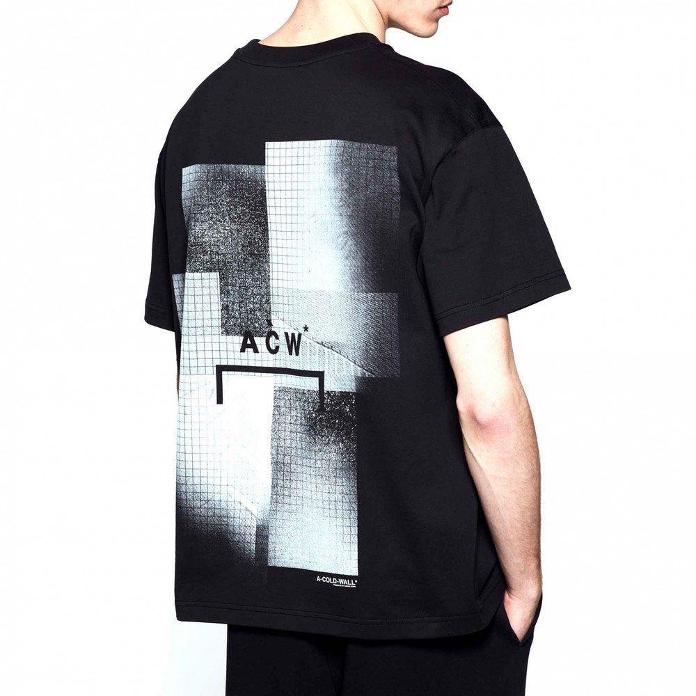 A-COLD-WALL* BRUTALIST T-shirt - Black (Category: Luxury Apparel) located in General Trias. Submitted by seconddegreeco (Listing ID 1448230371, Image 2). Description: A-COLD-WALL* BRUTALIST T-SHIRT - BLACK By Samuel Ross Large 29.5 length 23.5 width Excellent ‼️ No issue.