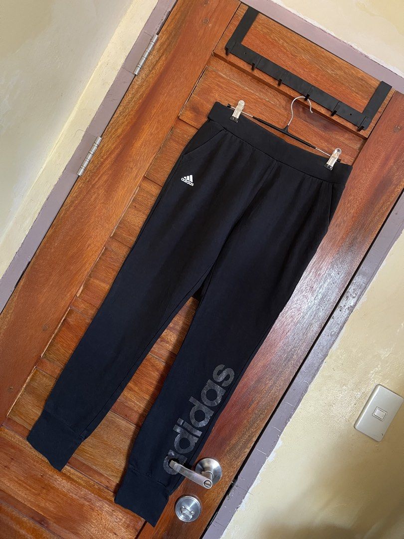 Adidas Jogger Pants (Category: Activewear) located in Baler. Submitted by declutterwithrhys (Listing ID 1448165519, Image 2). Description: FOR SALE (PLEASE MAKE READING A HABIT) ADIDAS JOGGER PANTS COLOR BLACK LIKE NEW CONDITION COLOR RATE 9.5/10 CAN FIT SIZE 27 TO 32 WAISTLINE LENGTH 38 INCHES AUTHENTIC | ORIGINAL SUPER NICE IN ACTUAL NO ISSUE WITH DRAWSTRING AND SIDE POCKETS KINDLY CHECK THE PHOTOS FOR THE COMPLETE DETAILS COLOR MAY VARY DUE TO