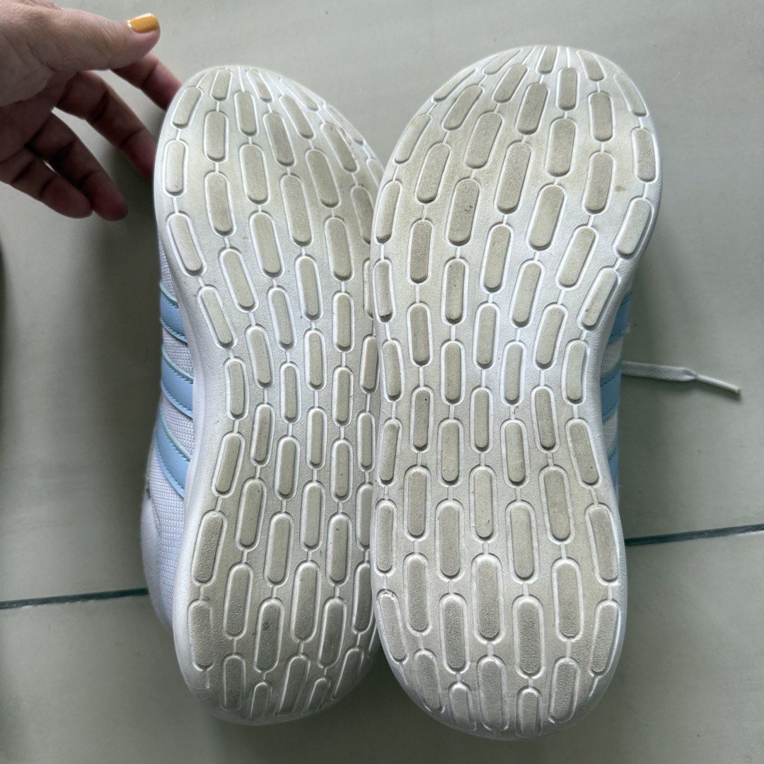 Adidas running shoes (Category: Sneakers) located in Bayan Lepas. Submitted by luckyclover39 (Listing ID 1448241235, Image 3). Description: Size US8.5 Cleaned wore few times and my girl outgrown .