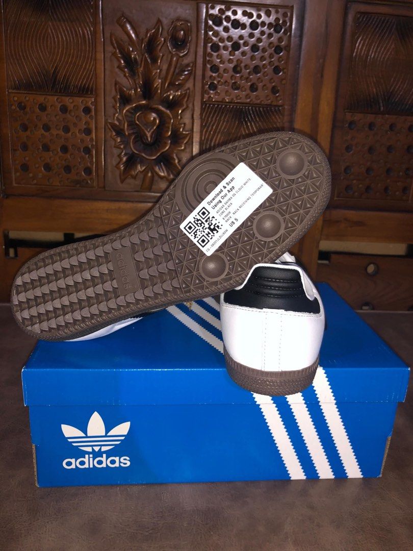 ADIDAS Samba OG Core White Black Gum UNISEX ORIGINAL BNIB (Kategori: Sepatu Wanita) berada di Bekasi. Dikirim oleh frasetya12 (ID iklan 1448265247, Gambar 2). Deskripsi: salah ukuran, belum pernah dipakai sama sekali .