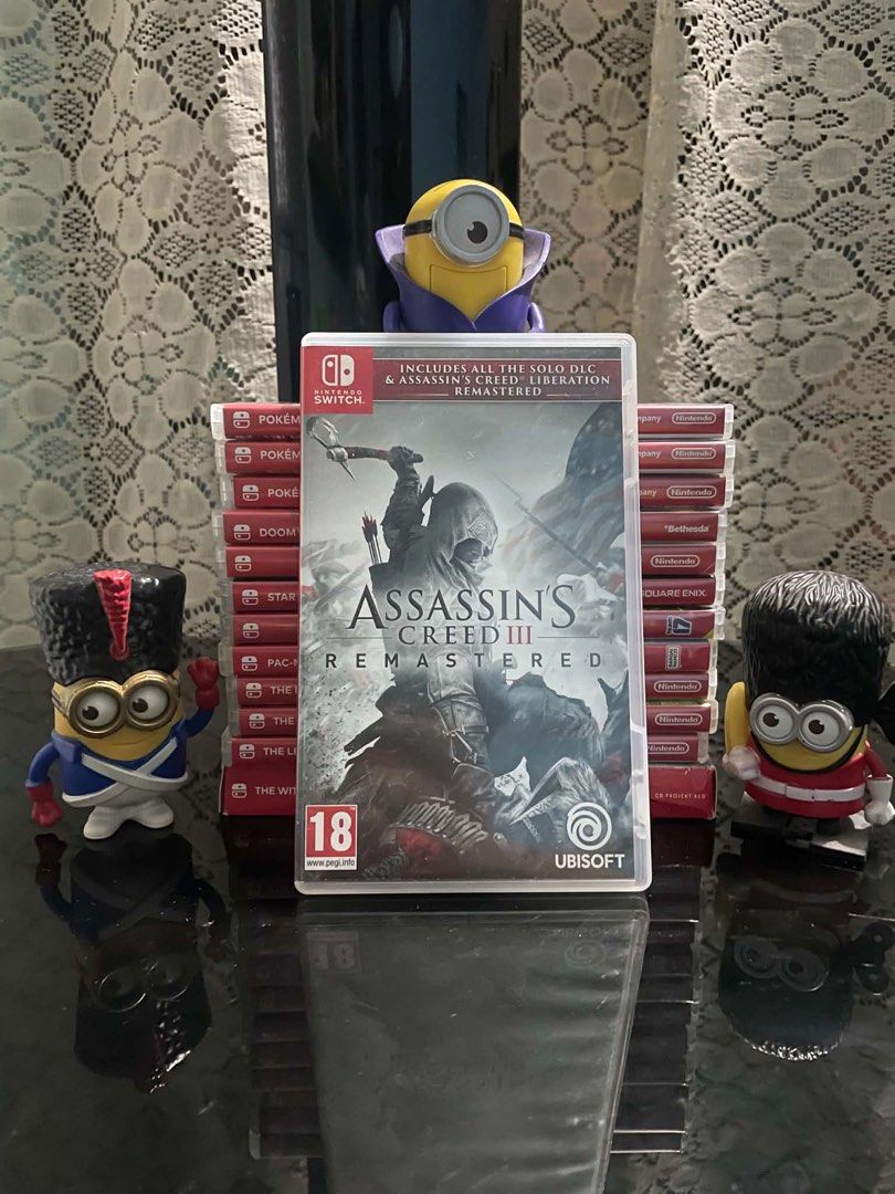 Assassin's Creed III Remastered (Category: Nintendo) located in Manila. Submitted by jeszamariee (Listing ID 1448132657, Image 1). Description: 📍𝗟𝗼𝗰𝗮𝘁𝗶𝗼𝗻: Pasig City 🚚 𝗣𝗶𝗰𝗸𝘂𝗽 / 𝗠𝗲𝗲𝘁𝘂𝗽 / 𝗟𝗕𝗖 𝗖𝗢𝗗 / 𝗟𝗮𝗹𝗮𝗺𝗼𝘃𝗲 / 𝗚𝗿𝗮𝗯 / 𝗖𝗮𝘀𝗵 / 𝗚𝗖𝗮𝘀𝗵 / 𝗕𝗮𝗻𝗸 𝗧𝗿𝗮𝗻𝘀𝗳𝗲𝗿** 💬 𝗣𝗹𝗲𝗮𝘀𝗲 𝗡𝗼𝘁𝗲: If opting for COD, the buyer must book and shoulder the shipping fees. Happy gaming! 💬 𝗟𝗮𝘀𝘁 𝗣𝗿𝗶𝗰𝗲 𝗣𝗼𝘀𝘁𝗲