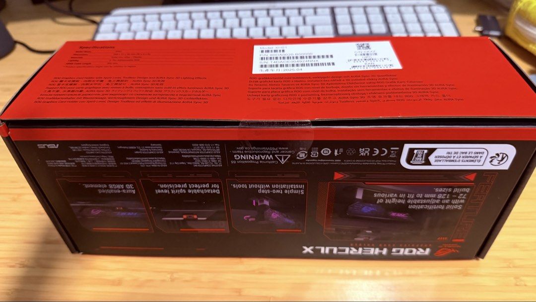 ASUS ROG HerculX Graphics Card Holder503356978281861121