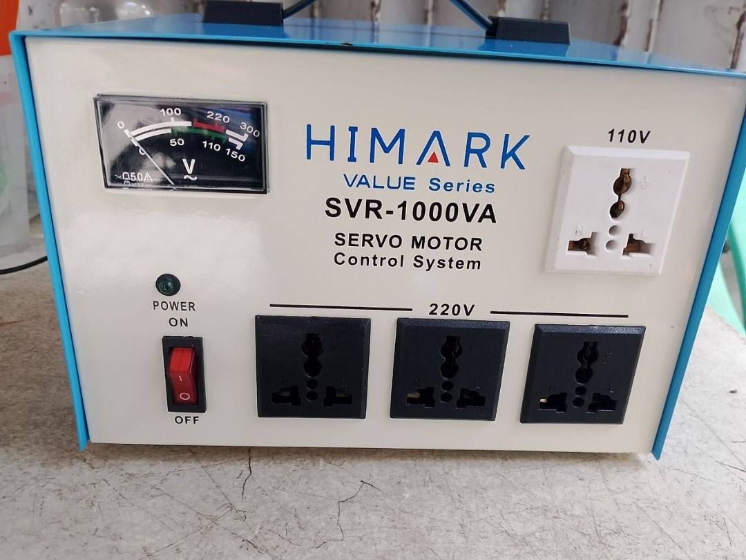 Automatic Voltage Regulator With servo motor (Category: Everything Else Others) located in Manila. Submitted by joeyroque09 (Listing ID 1448085387, Image 1). Description: ITEM: Automatic Voltage Regulator With servo motor Specs: 1000va.