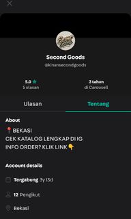 (Kategori: ) berada di . Dikirim oleh ansell9013 (ID iklan 1448090566, Gambar 1). Deskripsi: .
