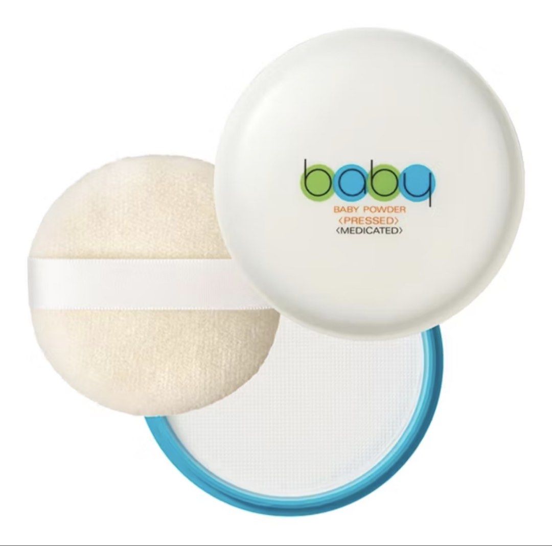 Baby Powder Medicated Pressed (Category: Makeup) located in San Fernando. Submitted by femme_declutter (Listing ID 1448213824, Image 1). Description: - Medicated pressed baby powder - Includes puff for easy application - Effectively keeps skin dry - Gentle formula, suitable for sensitive skin - Convenient and easy-to-use container.