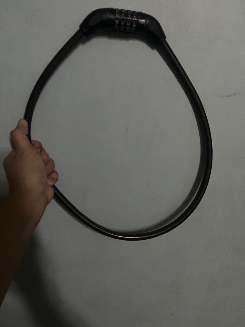 Bike lock can be reset (Category: Locks, Doors & Gates) located in Pasay City. Submitted by beye01 (Listing ID 1448202747, Image 1). Description: Big Bike lock. Combination lock can be reset..