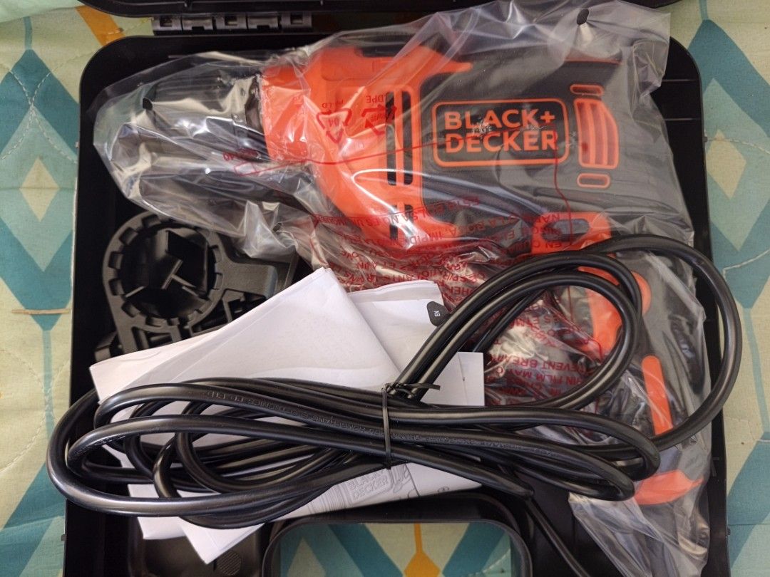 Black & Decker 710W Corded Hammer Drill (Category: Construction Tools & Equipment) located in Tagum. Submitted by jonreyserrano0213 (Listing ID 1448195300, Image 2). Description: brand new only opened for checking condition 1k. buyer shoulders the shipping fee.