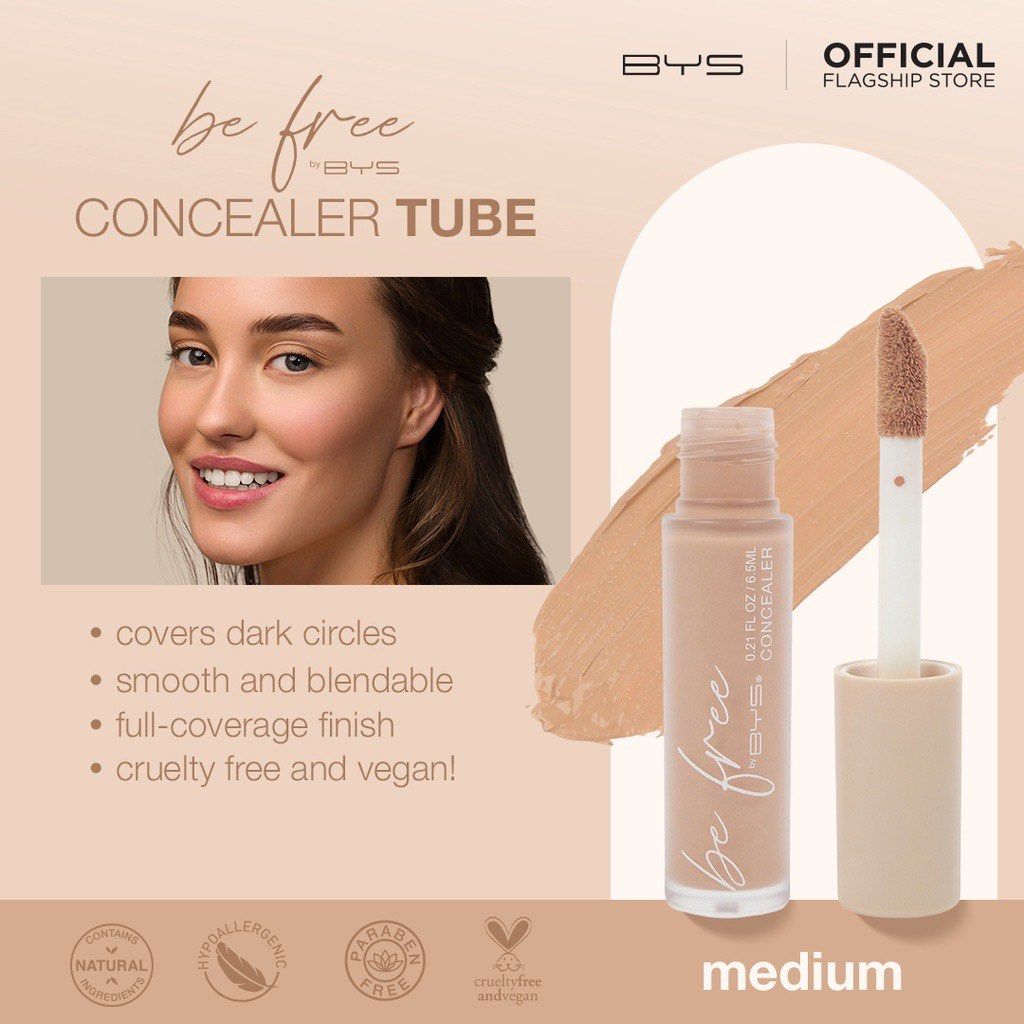 BYS Be Free Concealer + Lip & Cheek Tint NEW (Category: Makeup) located in San Mateo. Submitted by g.stuff (Listing ID 1448105671, Image 2). Description: - NEW - 1,098php original price - Includes: Concealer (Medium), Lip & Cheek Tint (Blush) - All products are cruelty-free and vegan - Perfect for on-the-go touch-ups 💰MOP: BPI/BDO/Gcash ▪️To view more items, visit my profile: carousell.com/g.stuff.