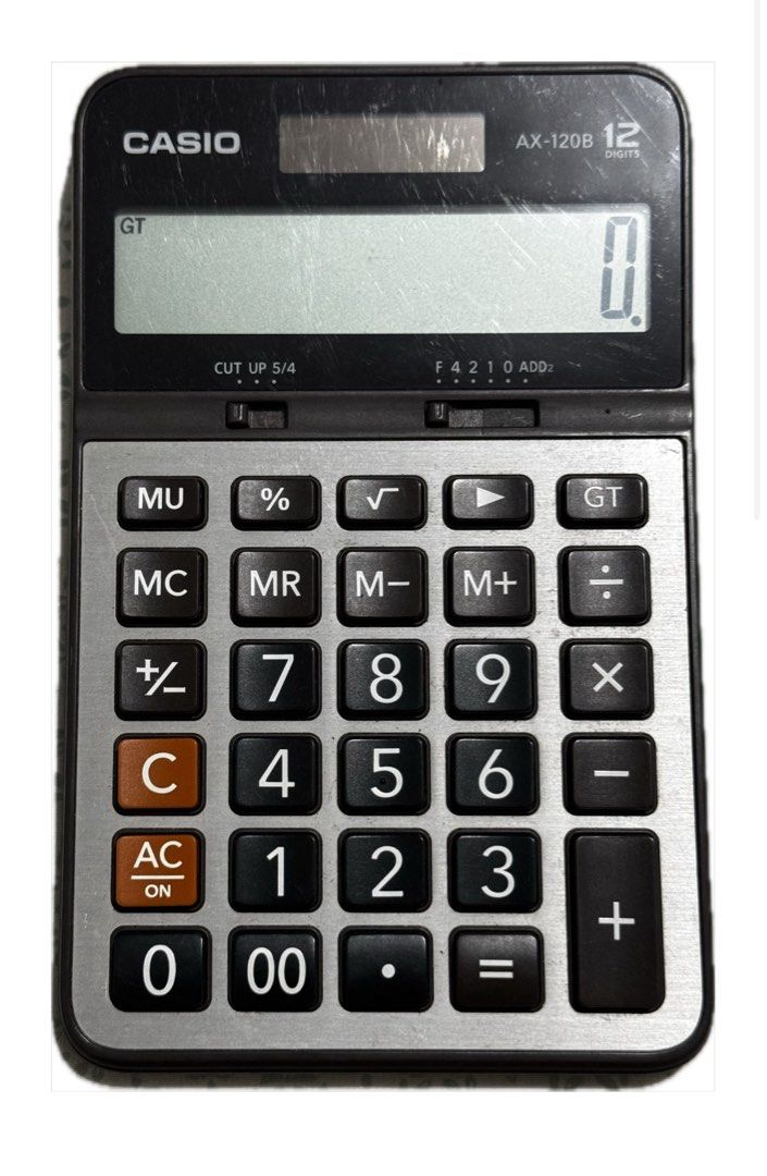 Calculator Casio AX 120-B (Category: Looking For) located in Quezon City. Submitted by julliane (Listing ID 1448266114, Image 1). Description: Hi! Selling my Casio ax-120b 12 digits calculator. Iwill be giving away my scientific calculator (Casio fx 350 ms) as well. Good for BSA/accountancy students. Price is negotiable. Rfs: decluttering.