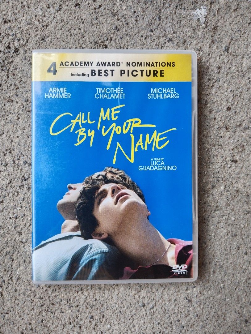 Call Me By Your Name DVD (Category: CDs & DVDs) located in Manila. Submitted by someonefrom2008 (Listing ID 1448176406, Image 1). Description: mint condition fixed price I have upgraded to blu-ray so selling this DVD.