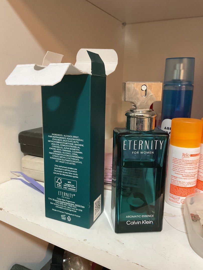 Calvin Klein Eternity for Women (Category: Fragrance & Deodorants) located in Bulacan. Submitted by periwinkle_21 (Listing ID 1448256248, Image 2). Description: CLEARANCE SALE MGA SISSY!❤️ for declutter purposes only!.