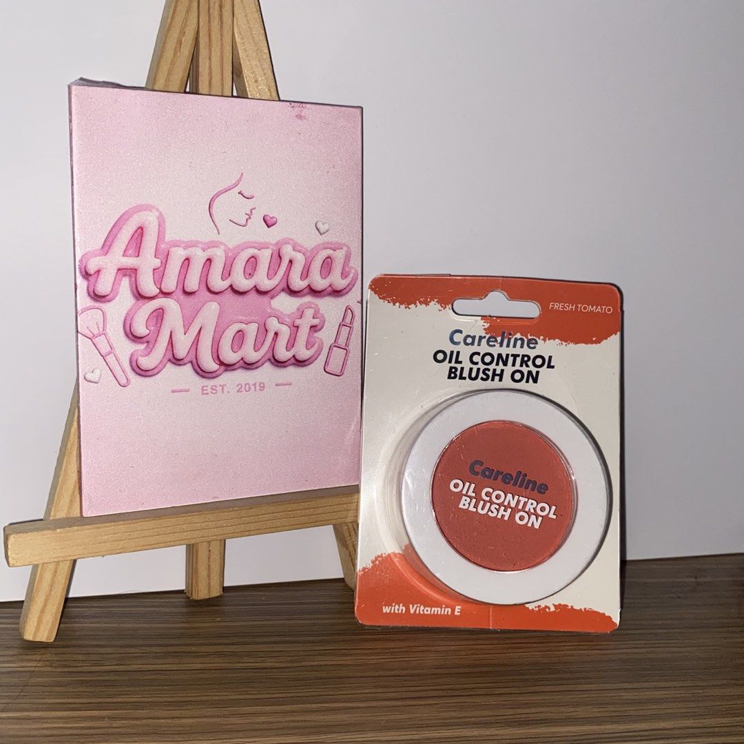 Careline Oil Control Blush On (Fresh Tomato) (Category: Makeup) located in Manila. Submitted by amaramart (Listing ID 1448261164, Image 1). Description: Available Shade: Fresh Tomato Fiery Pink Brick Rose SHOP INFO 📍 North Signal Village, Taguig City 💳 MOP: GCash | Cash (Pick-up only) 🚚 MOD: J&T Express | Lalamove 📦 Shipping fee shouldered by the buyer ✅ Payment first | First to pay, first to secure.