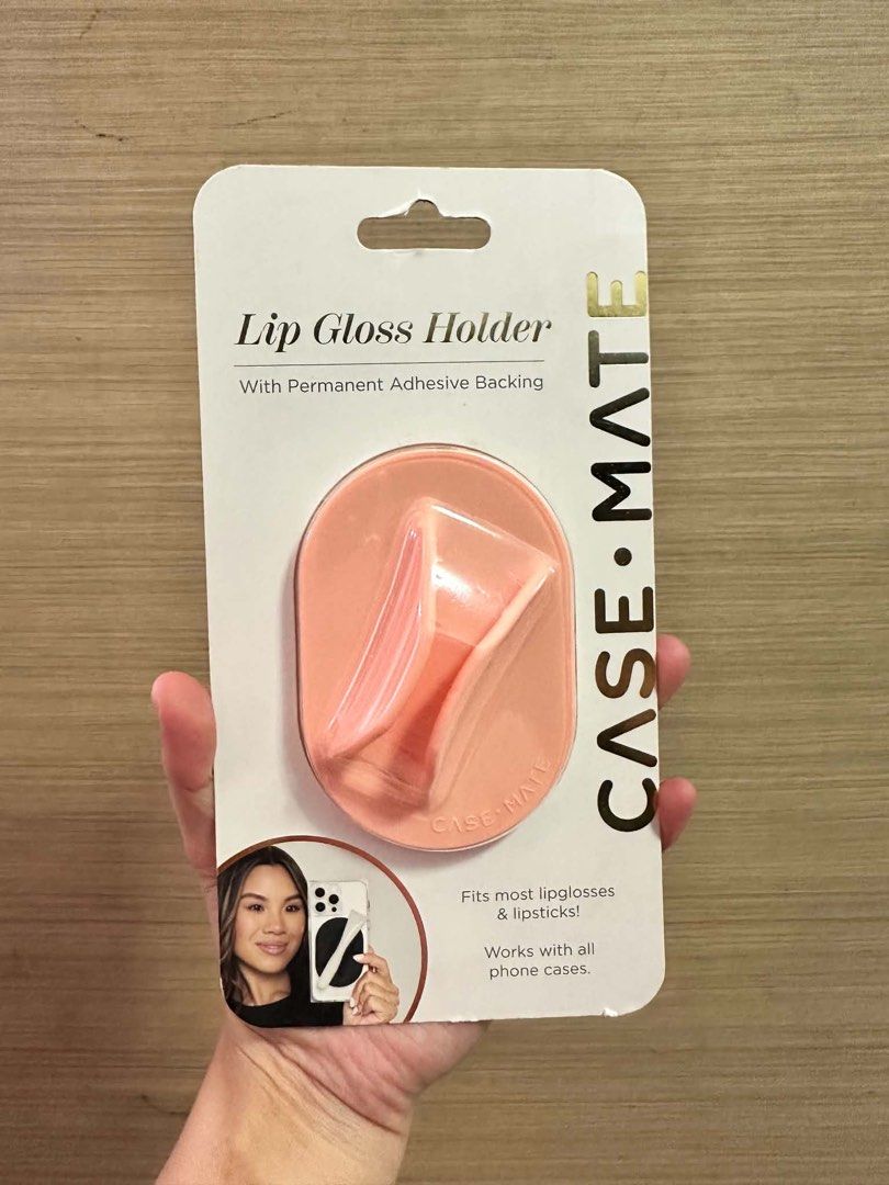 Case-Mate (Category: Cases & Sleeves) located in Manila. Submitted by puyatnaseller (Listing ID 1448134644, Image 1). Description: Case-Mate Lip Gloss Holder Phone Accessory (Peach) .