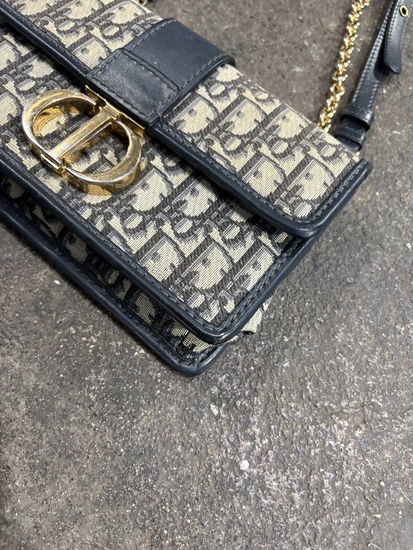 Christian Dior Monogram Shoulder Bag Gold CD Logo (Category: Luxury Bags & Wallets) located in Baguio. Submitted by thriftedbaguio (Listing ID 1448255690, Image 2). Description: Pristine Condition Kasya phone.