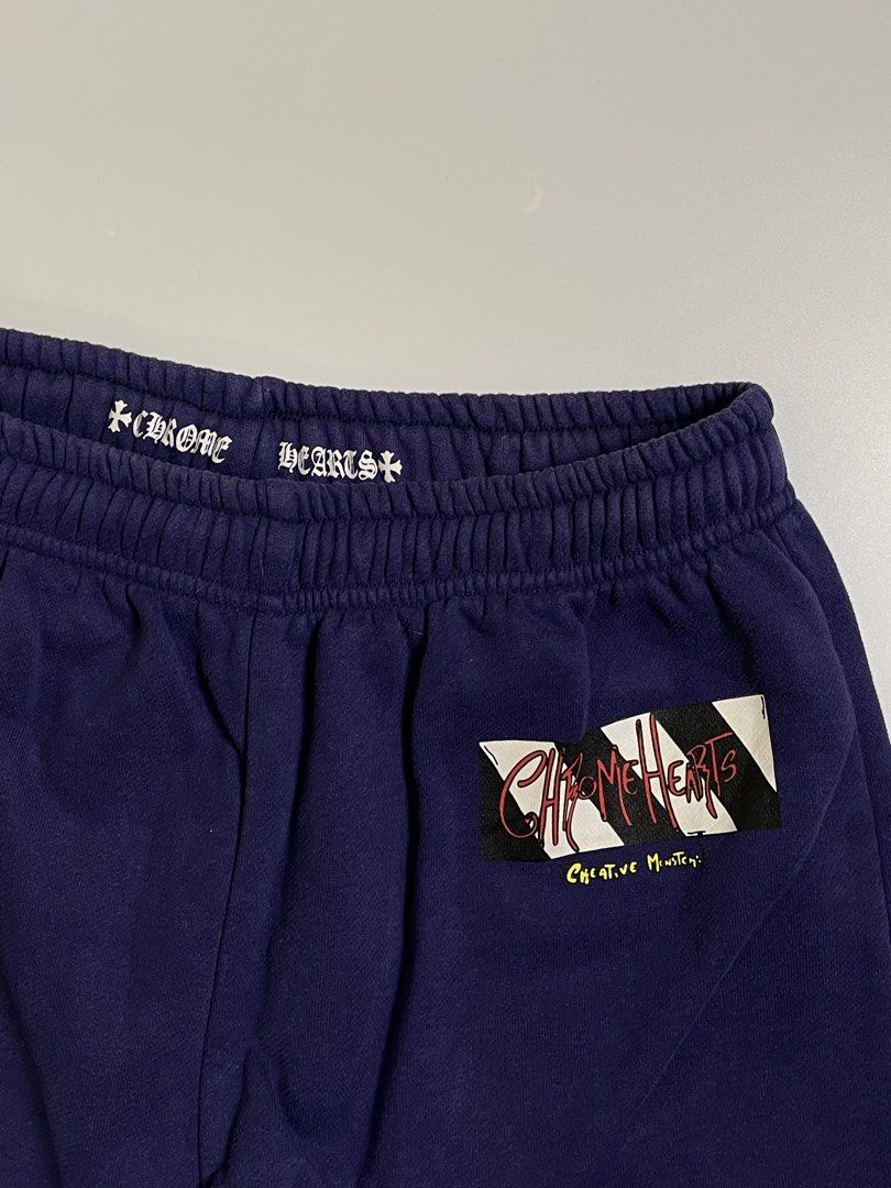 CHROME HEARTS X MATTY BOY SWEATPANTS (Category: Joggers) located in Pasay City. Submitted by digital_wardrobe.ph (Listing ID 1448214171, Image 3). Description: CHROME HEARTS X MATTY BOY SWEATPANTS details size: small - medium width: 26 - 33 length: 37.5 price: 750 location: pasay city.