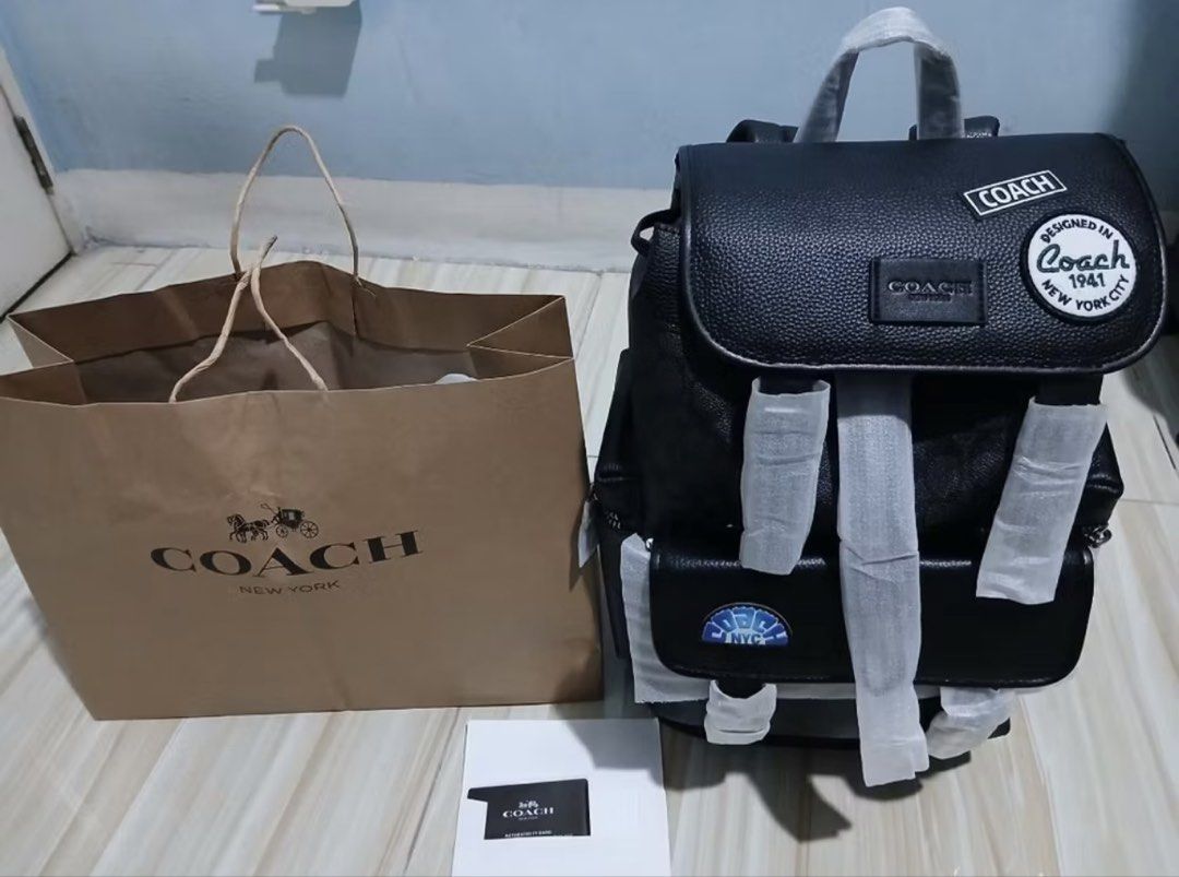 COACH SPRINT BACKPACK ORIGINAL PATCH (Category: Backpacks) located in Talavera. Submitted by puppyinsane (Listing ID 1448271677, Image 2). Description: AUTHENTIC/LEGIT/ORIGINAL MONEY BACK GUARANTEED IF PROVEN FAKE SA JAPAN PA PO NABILI .