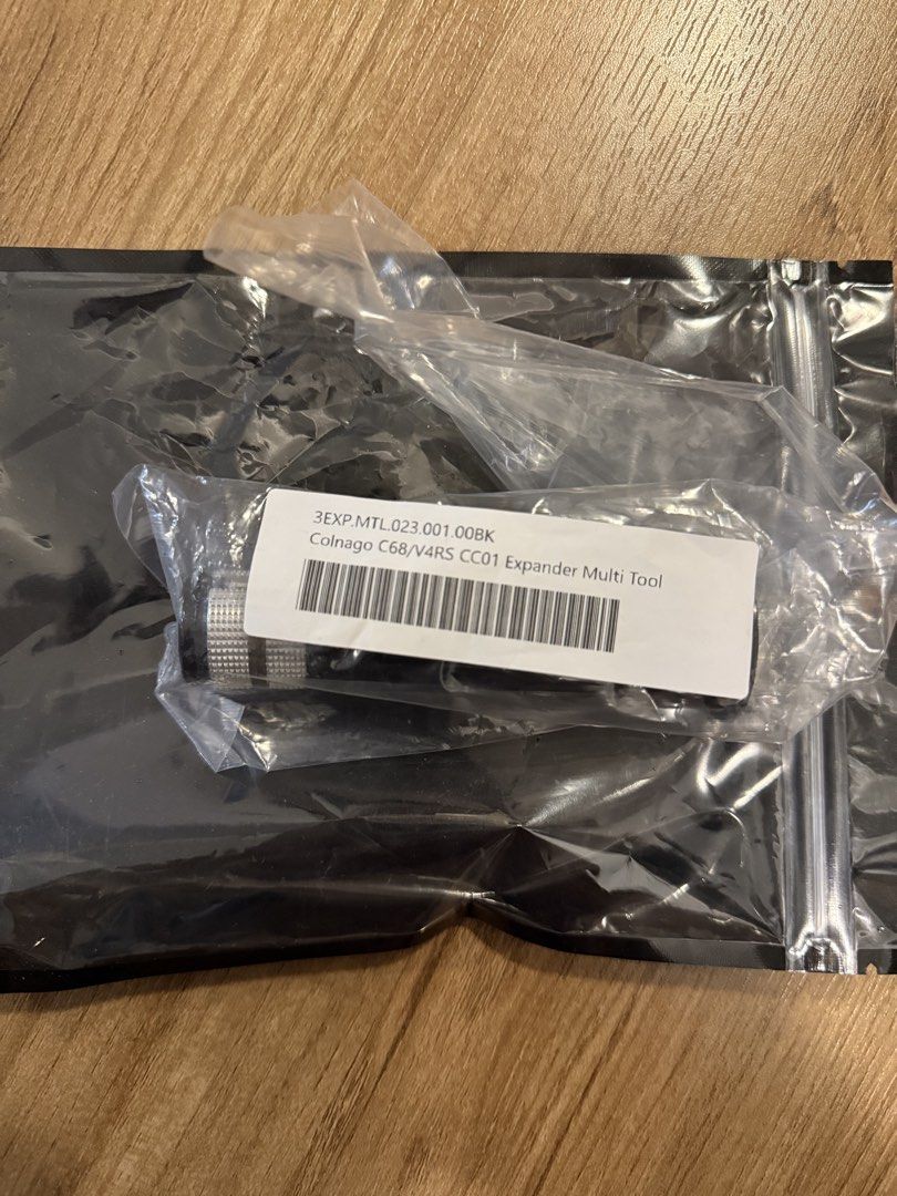 Colnago Expander Multi Tool for C68/V4RS CC01 (Category: Bicycles) located in Taguig. Submitted by epiccards (Listing ID 1448105939, Image 2). Description: Colnago Expander tool for CC01 Handlebar Brand New P5,000 RFS: Decluttering Meetup: BGC Area Shipping: Grab/Lalamove.