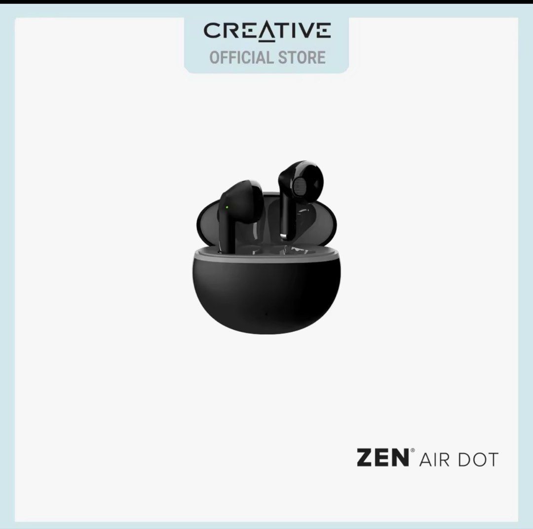 Creative Wireless Earbuds with Charging Case505592482943488002
