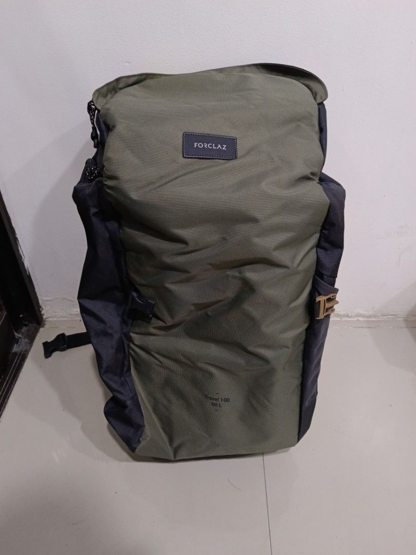 Decathlon Forclaz Travel 500 60L Backpack (Category: Backpacks) located in Taguig. Submitted by zero26570088 (Listing ID 1448169146, Image 1). Description: - Forclaz Travel 500 Backpack - 60L Volume - Lightweight Design (1.6kg) - Raincover Included - Ideal for Travel and Hiking - Spacious Interior - Adjustable Straps for Comfort.