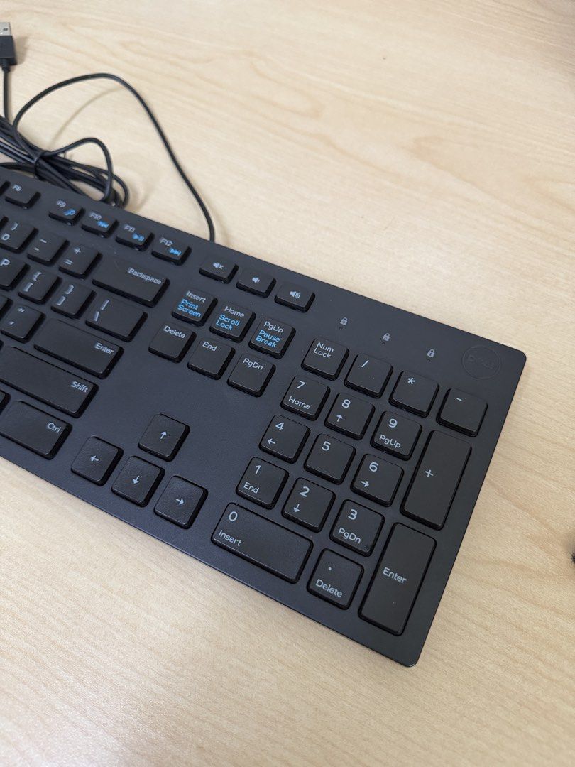 Dell Wired Keyboard KB216 Black USB502858333816115202