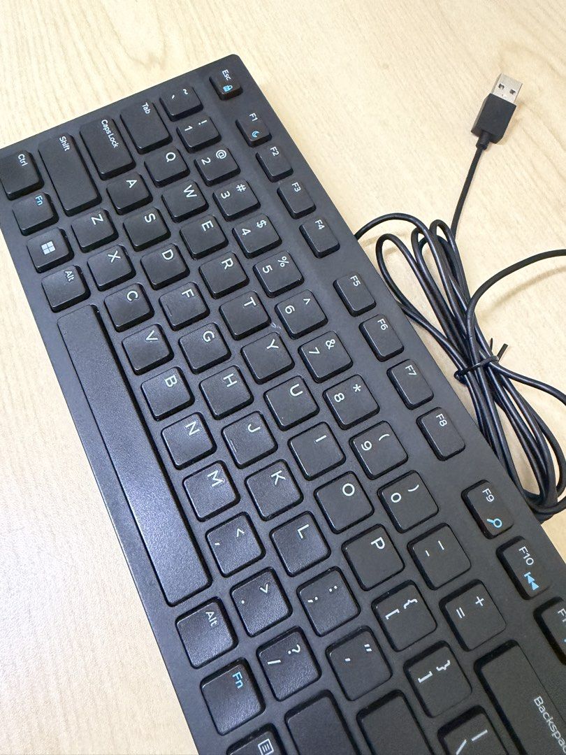 Dell Wired Keyboard KB216 Black USB502858333816115201