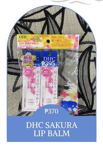 DHC SAKURA LIP BALM (Category: Face Care) located in Bacoor. Submitted by usagifindss (Listing ID 1448188063, Image 1). Description: SOLD PER PIECE .