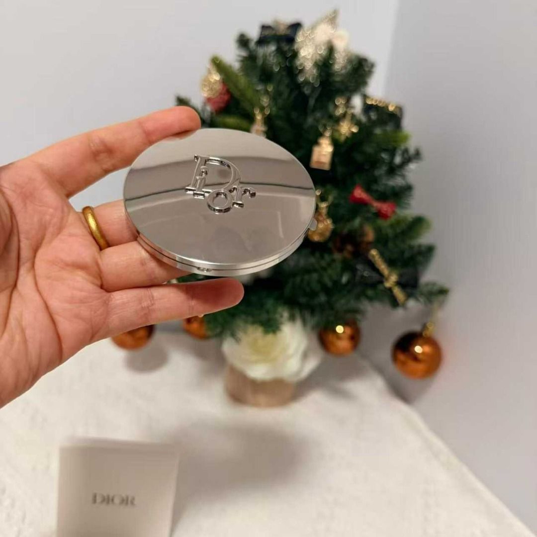Dior Compact Mirror & Lipstick #840 (Category: Makeup) located in Caloocan City. Submitted by refreshmycloset444 (Listing ID 1448244592, Image 2). Description: - Authentic Dior compact mirror (silver with Dior logo) - Authentic Dior lipstick in shade #840 (matte finish, gold with Dior logo) - Both items come in their original Dior packaging - Makes a perfect gift for any makeup enthusiast! Both are original Lipstick is full size refillable .