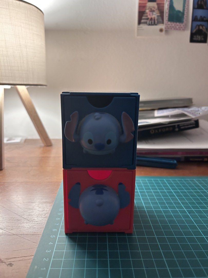 Disney Tsum Tsum Stitch Storage Boxes Stackable
