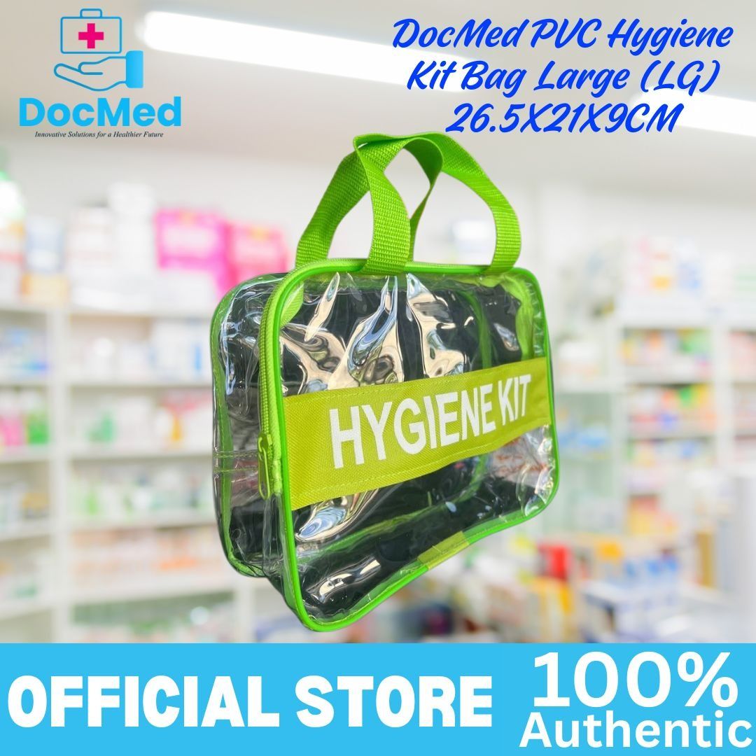 DOCMED HYGIENE KIT BAG (LIGHT GREEN)- (Category: Medical Supplies & Tools) located in Quezon City. Submitted by michelleag01080 (Listing ID 1448085895, Image 1). Description: .