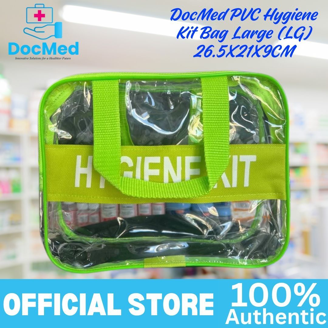 DOCMED HYGIENE KIT BAG (LIGHT GREEN)- (Category: Medical Supplies & Tools) located in Quezon City. Submitted by michelleag01080 (Listing ID 1448085895, Image 3). Description: .