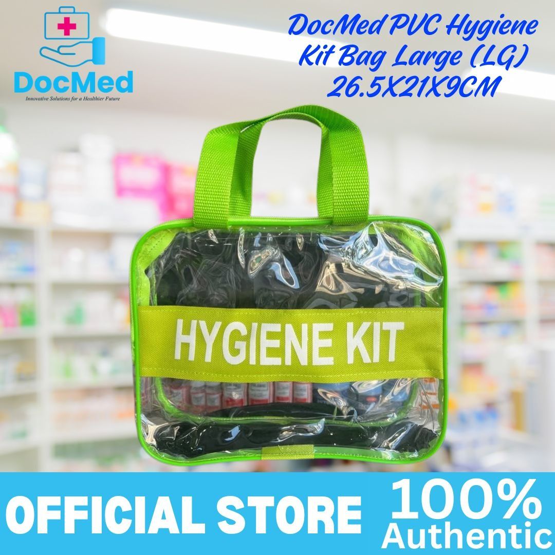 DOCMED HYGIENE KIT BAG (LIGHT GREEN)- (Category: Medical Supplies & Tools) located in Quezon City. Submitted by michelleag01080 (Listing ID 1448085895, Image 2). Description: .
