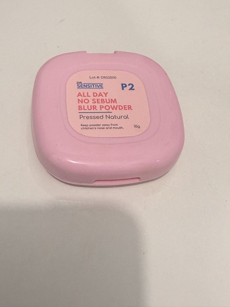 Dr Sensitive All Day No Sebum Blur Powder (Category: Makeup) located in Pasay City. Submitted by annythingz28 (Listing ID 1448201289, Image 2). Description: GOOD AS NEW USED IT ONLY ONCE. .