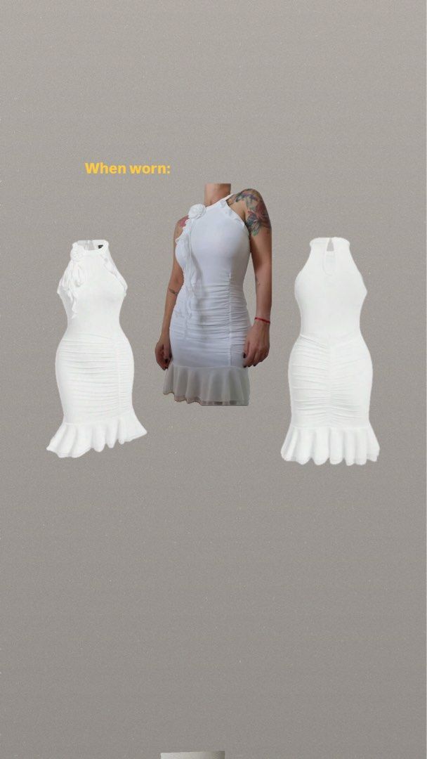 Fairy Flower Ruffle Halter Dress (Category: Dresses) located in Quezon City. Submitted by itschriss (Listing ID 1448138952, Image 2). Description: .
