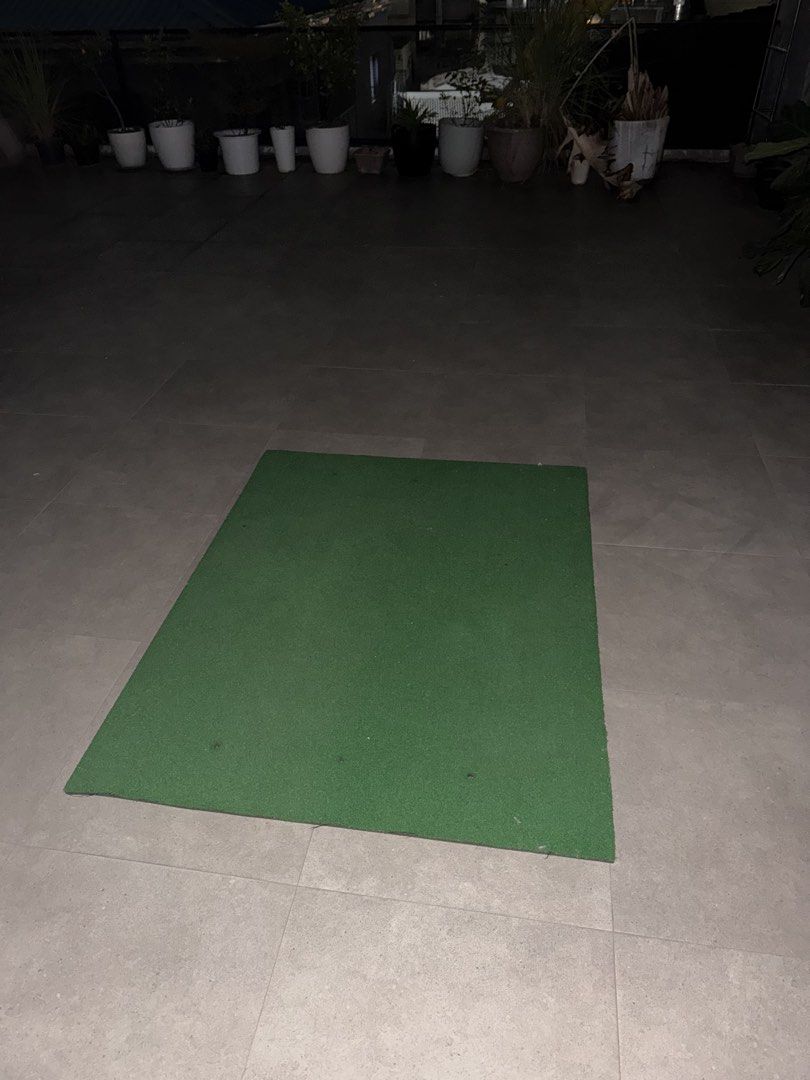 Golf Hitting Mat - Elite 5 x 4 ft (Category: Golf) located in Manila. Submitted by travisdyyy (Listing ID 1448214091, Image 1). Description: Bought a few months ago from amazon only for 256 usd+ shipping to ph (16k) RFS - unused NEWLY WASHED/CLEANED dm me for vids, onhand now rush selling.