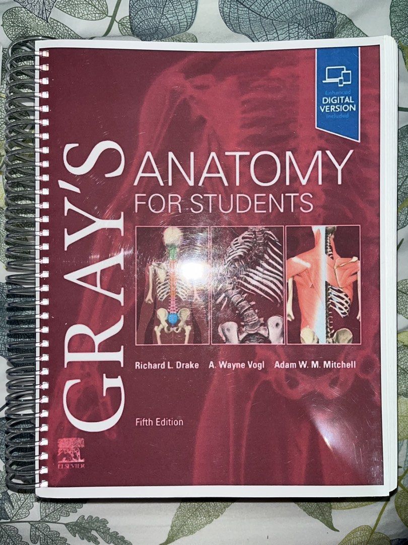Gray's Anatomy for Students 5th Edition Textbook (Category: Textbooks) located in Quezon City. Submitted by bmblniiii (Listing ID 1448189120, Image 1). Description: - Gray's Anatomy for Students, Fifth Edition - Authors: Richard L. Drake, A. Wayne Vogl, Adam W. M. Mitchell.