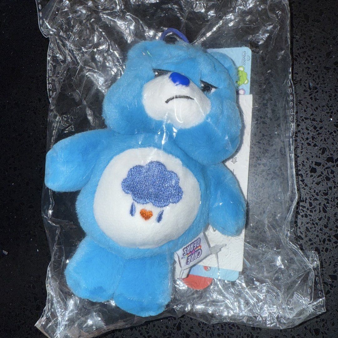 Grumpy Carebear (Category: Plushies & Soft Toys) located in Singapore. Submitted by marianaol (Listing ID 1448147017, Image 1). Description: brand new can use as key chain as well .